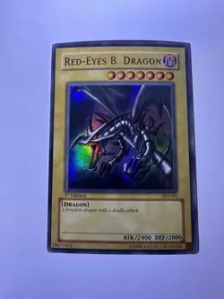 Red-Eyes B. Dragon SDJ-001 Starter Deck: Joey 1st Edition - Image 1