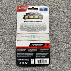 Pokemon TCG-Twilight Masquerade, Pupitar Single Pack Blister box (Sealed) - Image 2