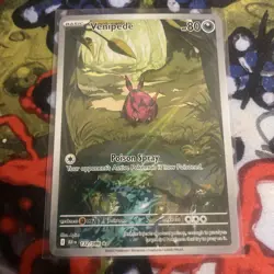 Pokemon Venipede Black Bolt Holo Card 132/086 TCG NM - Image 1