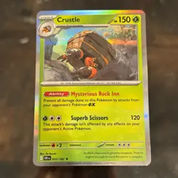 Crustle 012/182 Pokemon Card Pokemon TCG Holo - Image 1