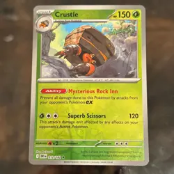 Crustle 012/182 Pokemon Card Pokemon TCG Holo - Image 1