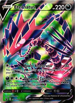Pokemon TCG SWSH: Sword & Shield Promo Cards SWSH044 Eternatus V NM - Image 1
