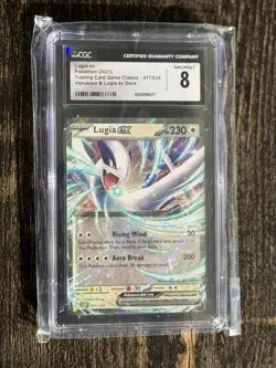 Pokemon Card - Lugia EX 2023 - 017/034 - CGC Graded NM/MINT 8 - Image 1