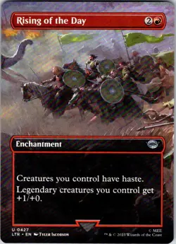 Magic | LTR | Rising of the Day (Borderless) | 427 | Normal | NM - Image 1