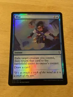 Blur FOIL - NM Eng MTG - Commander Legends Baldur's Gate - Image 1