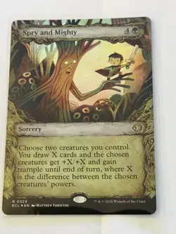 Spry and Mighty Showcase Lorwyn Eclipsed Foil 329 - Image 1