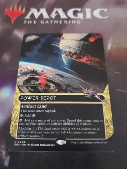 Mtg. Power Depot. #34. Borderless. Edge Of Eternities. Pack Fresh - Image 1