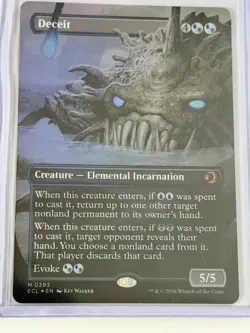 Deceit Borderless Lorwyn Eclipsed Foil 293 - Image 1