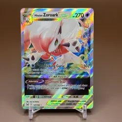 Hisuian Zoroark VSTAR 147/196 SWSH11: Lost Origin NM Pokemon TCG - Image 1