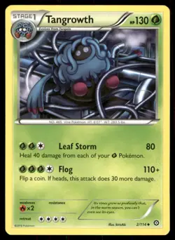 Pokemon TCG Pokemon Tangrowth Tangrowth Uncommon Regular - Image 1