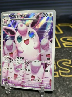 Pokemon Wigglytuff Holo Illustration Rare ME02: Phantasmal Flames 105/094 - Image 3
