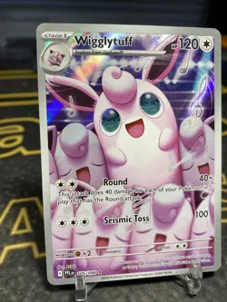 Pokemon Wigglytuff Holo Illustration Rare ME02: Phantasmal Flames 105/094 - Image 4