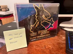 Sealed Pokemon TCG: Crown Zenith Elite Trainer Box (2023) 820650851476 - Image 1