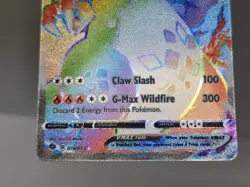 Pokemon Charizard VMAX 074/073 Champion's Path Secret Rare Rainbow Holo sc - Image 4