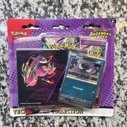 Pokemon Mega Evolution Ascended Heroes 3 Pack Gastly Mega Gengar Stickers - Image 1