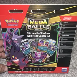 Pokemon TCG Mega Battle Deck (Mega Gengar ex) Factory Sealed Brand New - Image 1