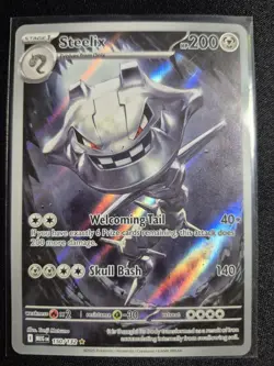 2025 Pokemon Mega Evolution - MEG EN Steelix Illustration Rare #150/132 (P-32) - Image 1