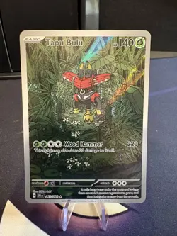 Tapu Bulu 65/64 Pokemon TCG S&V Shrouded Fable Illustration Rare Holo Near Mint - Image 1