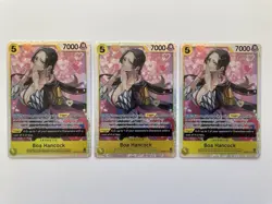 One Piece Card Game Boa Hancock (x3) PRB02-017 SR English - Image 1