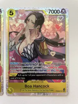 One Piece Card Game Boa Hancock (x3) PRB02-017 SR English - Image 5