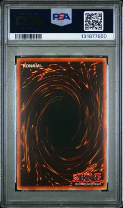 2003 Yu-Gi-Oh! Fire Princess Labyrinth of Nightmare LON 1st Ed Super Rare PSA 9 - Image 2