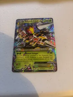 M Beedrill EX XY158 - Promo Mega Evolution Holo - Pokemon LP - Image 1
