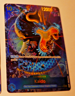 One Piece En Card Game Carte Holo Kaido Alt Art OP05-118 English Mint - Image 1