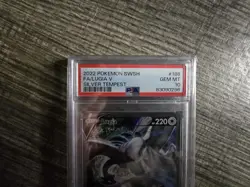 Pokemon Lugia v Alt Art TCG Silver Tempest SWSH Ultra Rare Card 186/195 PSA 10 - Image 2