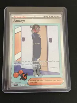 Pokemon TCG Prismatic Evolutions Amarys 170/131 Special Illustration Rare SIR - Image 4