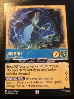 Jasmine - Soothing Princess 149/204 Uncommon Whispers In The Well Disney Lorcana - Image 1