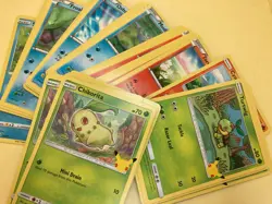 Non-Holo Pokemon 25th Anniversary Mcdonalds Promo /25 ($2 Minimum Order Required - Image 1