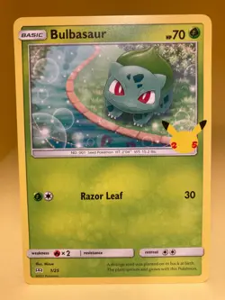 Non-Holo Pokemon 25th Anniversary Mcdonalds Promo /25 ($2 Minimum Order Required - Image 3