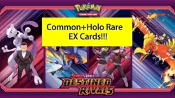 Destined Rivals Pokemon Singles - Holo, Reverse - Common - Choose your card! - Image 1