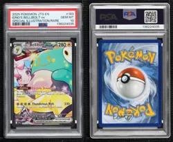 Iono's Bellibolt ex Special Illustration Rare Pokemon JTG PSA 10 - Image 3