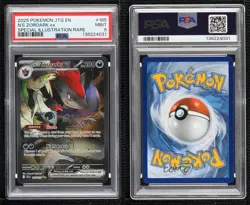 N's Zoroark ex Special Illustration Rare Pokemon Journey Together JTG PSA 9 MINT - Image 3