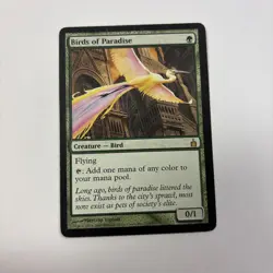 Birds of Paradise MP 153 / 306 MTG Ravnica English Regular Flying Mana! - Image 1
