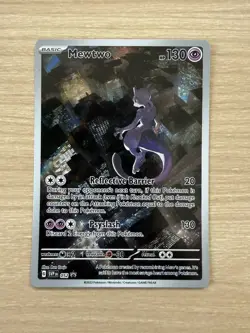 Mewtwo - SVP 052 - English 151 UPC Black Star Promo - Pokemon Card TCG - NM / M - Image 1