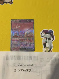 Mew EX SVP 053 Pokemon TCG Scarlet Violet 151 Ultra Premium Black Star Promo 1 - Image 1