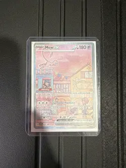 Mew EX SVP 053 Pokemon TCG Scarlet Violet 151 Ultra Premium Black Star Promo - Image 2