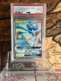 Gardevoir GX SV75/SV94 Hidden Fates: Shiny Vault Holo PSA 10 - Image 1