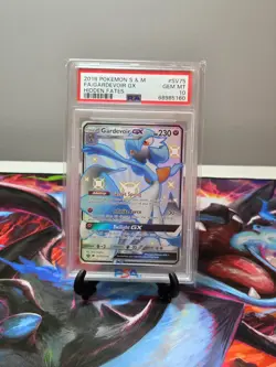 POKEMON 2019 PSA 10 SUN & MOON GARDEVOIR GX FULL ART #SV75 HIDDEN FATES - Image 1