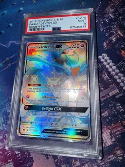 Gardevoir GX SV75/SV94 Hidden Fates: Shiny Vault Holo PSA 9 - Image 3