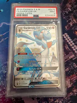 Gardevoir GX SV75/SV94 Hidden Fates: Shiny Vault Holo PSA 9 - Image 4