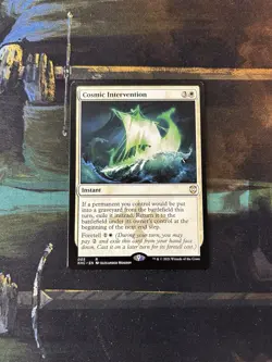 MTG - Cosmic Intervention - Commander: Kaldheim - NM #003 - Image 1