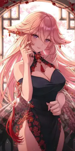 ❤Yae Miko Genshin Imapct Waifu Card Goddess Story Girls Carnival HP Waifu Card - Image 3