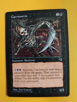 MTG Card. Carionette Tempest. Old Vintage as pictures - Image 1