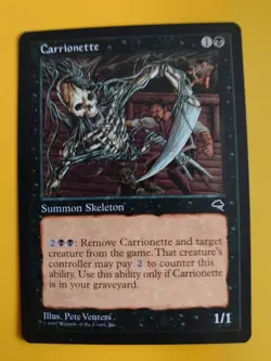 MTG Card. Carionette Tempest. Old Vintage as pictures - Image 2