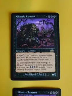 MTG Card. Ghastly Remains x2 Legions Zombie rare 2 cards - Image 3