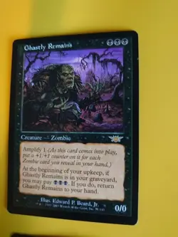 MTG Card. Ghastly Remains x2 Legions Zombie rare 2 cards - Image 4
