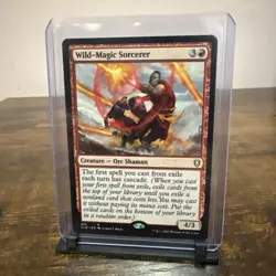1x WILD-MAGIC SORCERER - Commander - MTG - Magic the Gathering - Image 1